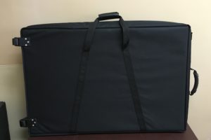 soft sewn case with wheels